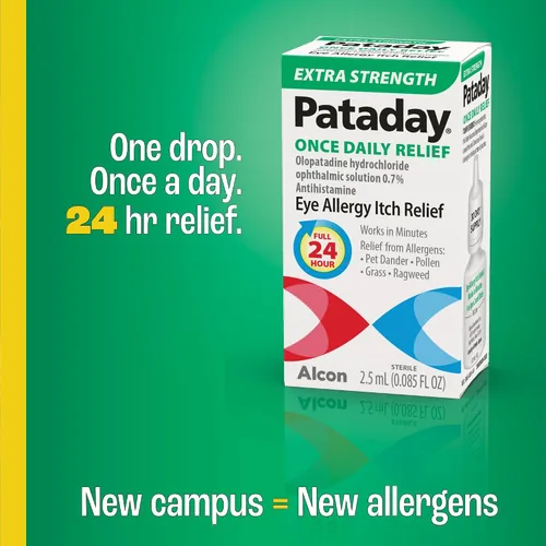 Vista 2 de Pataday - Alivio extra fuerte una vez al día, 0.1 fl oz (paquete de 1)