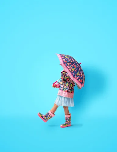 Vista 40 de Stephen Joseph, Paraguas para niños pequeños con cierre sin pellizcos y diseño colorido