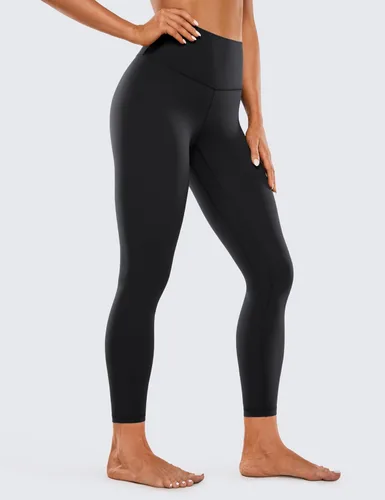 Vista 2 de CRZ YOGA Leggings de Entrenamiento con Sensación de Desnudez Cepilladas 25" - Pantalones de Yoga para Mujer de Cintura Alta con Compresión y Control