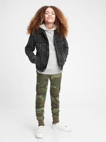 Vista 4 de GAP Boys' Heritage Logo Pull-on Jogger Sweatpants