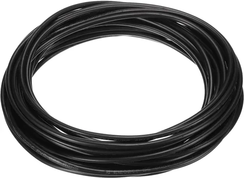 Vista 3 de uxcell Tubería negra del arnés de cable del tubo del PVC, manga de la identificación de 6.6 ft m los 10ft para la protección del alambre
