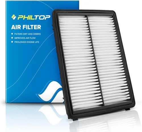 Vista 13 de PHILTOP Filtro de aire de motor mejorado CA4309 de repuesto para Murano 2009-2024, QX60 2014-2020, Maxima 2016-2023, Murano 2003-2007, panel flexible
