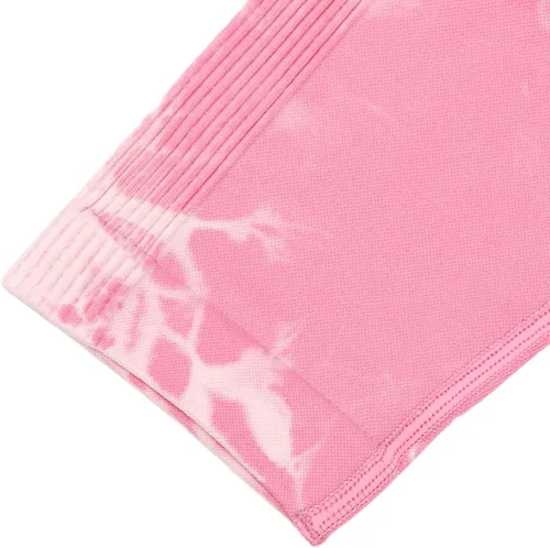 Vista 8 de Betued Women Yoga Leggings Tie Dye High Waisted Quick Drying Seamless Tight Pink Sports Running Leggings, Womens Sports Legg
