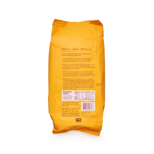 Vista 3 de Masienda Harina/Harina de maíz amarillo de reliquia. Harina de maíz nixtamalizada perfecta para tortillas de maíz, tamales, tostadas, pupusas