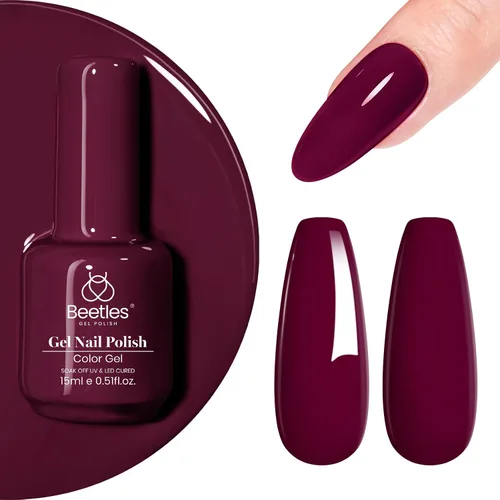 Vista 107 de Beetles - Esmalte de uñas en gel, 1 unidad de 0.5 onzas fluidas (15ml), extracción por remojo, arte de uñas, estética de manicura, bricolaje, curado