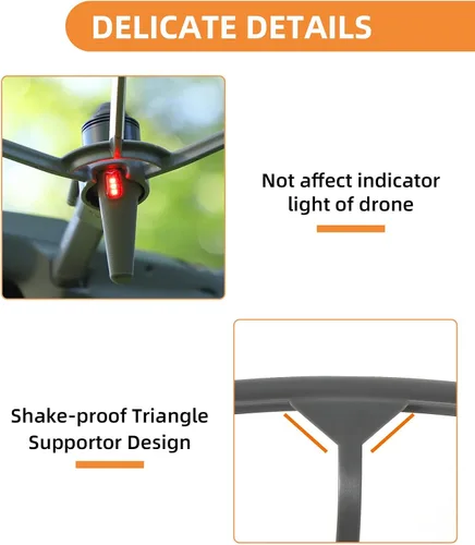 Vista 6 de Accesorios para drones Protectores de parachoques de integración de guardia de hélice para DJI MAVIC 3 PRO