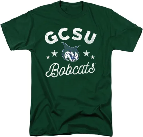 Vista 85 de Collegiate Distressed Mascot Unisex Adult T Shirt Collection 3 Universidad de Adelphi