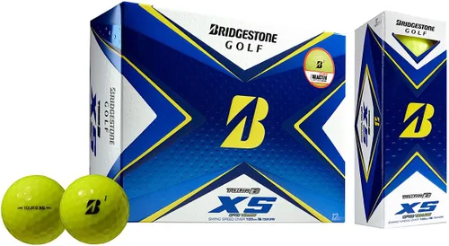 Vista 5 de Bridgestone Tour B x Pelotas de golf # 1- # 4 12-ball Pack Blanco