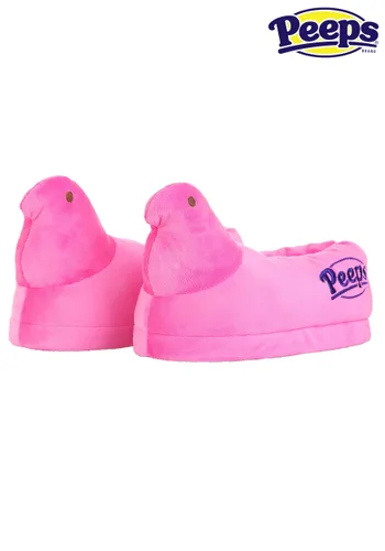 Vista 2 de Pantuflas Adulto Easter Pink Peeps Multicolor