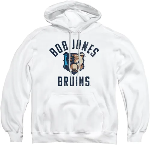 Vista 6 de LOGOVISION Sudadera con capucha unisex con logotipo oficial de los Bruins de la Universidad de Bob Jones