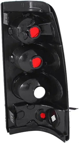Vista 2 de Anzo USA 211021 Chevrolet Silverado - Conjunto de luces traseras de carbono (se venden en pares)