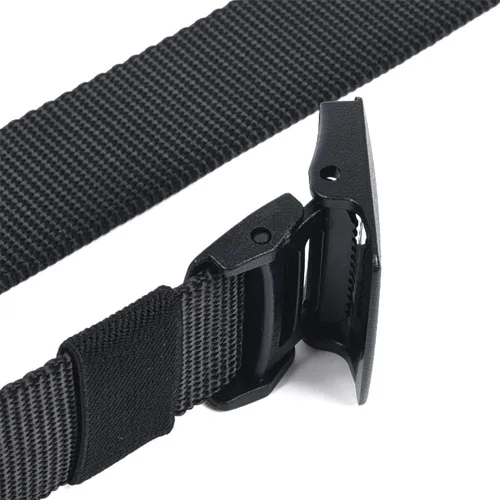 Vista 4 de SUMEIKE Cinturón sin níquel para hombre, no metálico, aprobado por la Tsa, correa plástica amistosa de la seguridad del aeropuerto, 1.5 '' de ancho