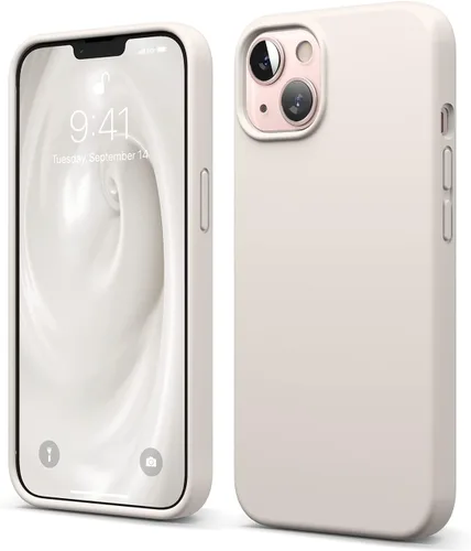 Vista 21 de elago - Carcasa de silicona líquida prémium para iPhone 13 Full Body Screen Camera Protective Cover, Shockproof, Slim Phone Case, Anti-Scratch