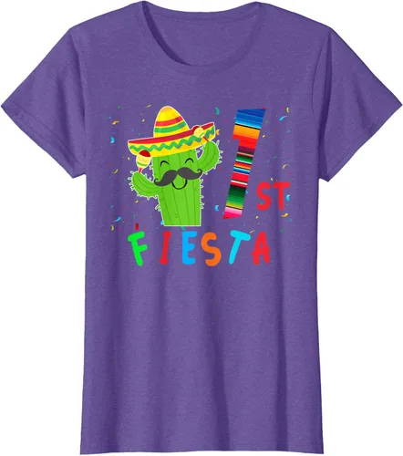Vista 22 de Camiseta mexicana para fiesta temática de cumpleaños a juego, Negro, S