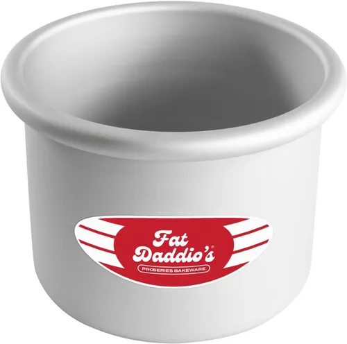 Vista 8 de Fat Daddio's Juego de moldes para pasteles redondos uniformes de aluminio anodizado de 4 niveles, profundidad de 2 pulgadas