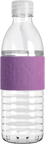 Vista 10 de Copco Hydra Botella de agua con tapa resistente a derrames, 16,9 onzas - Funda reutilizable Tritan antideslizante, cuerpo de apertura giratoria