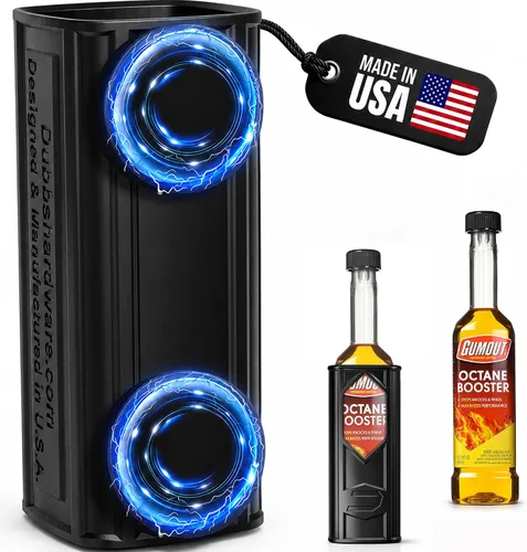 Vista 21 de Soporte magnético para aditivos diésel, compatible con aditivo diésel Hot Shots, botella de doble cuello de 16 onzas, imanes resistentes, fabricado