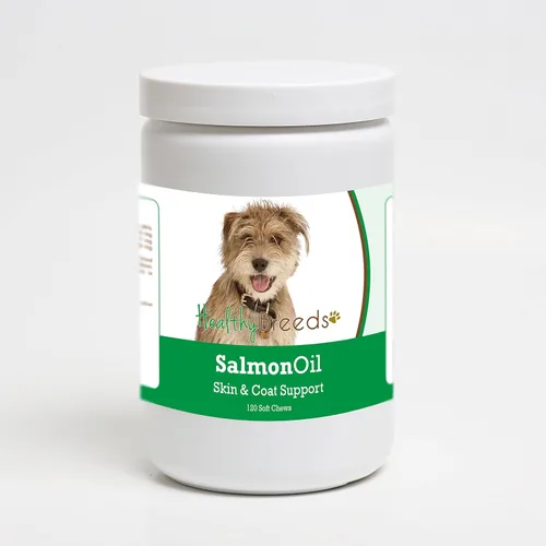 Vista 103 de Healthy Breeds Affenpinscher - Masticables suaves de aceite de salmón, 90