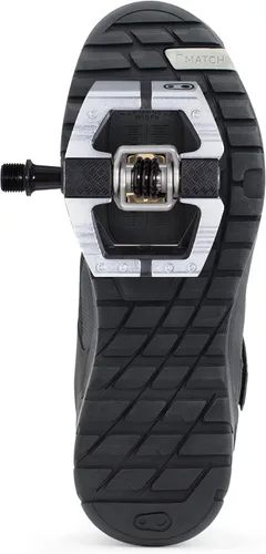 Vista 5 de Crankbrothers Pedales de bicicleta de montaña Mallet E - Edición plateada - Plataforma optimizada MTB Enduro - Sistema de clip par de pedales