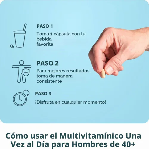 Vista 7 de Ancient Nutrition Multivitamínico para hombres, Multi Men's 40+ suplemento vitamínico una vez al día, magnesio, vitamina A, B metilada y K2, apoya