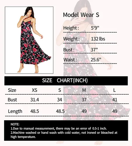 Vista 7 de Lonxu Womens Formal Dress Silk Satin Bridesmaid Dresses Sexy Bodycon Wedding Cocktail Party Guest Maxi Dress