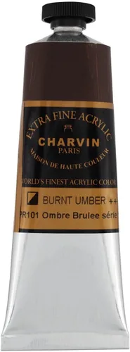 Vista 48 de Charvin Pintura acrílica profesional extrafina – verde absenta, tubo de 2.1 fl oz, pigmentos de triple fresado, resistente a la luz, pinturas