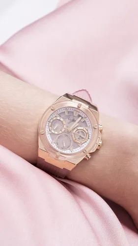 Vista 8 de GUESS Ladies Sport Clear Multifunction 39mm Watch