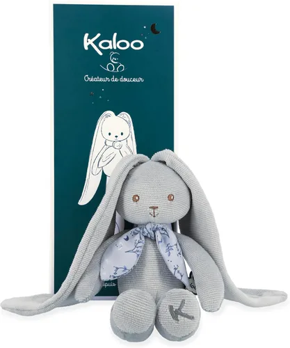 Vista 16 de Kaloo Lapinoo My First Friend K969938 - Conejo de pana, lavable a máquina, 10 pulgadas de alto en caja de regalo, color aguamarina a partir de 0 años