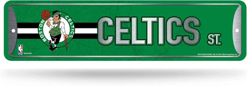 Vista 11 de Rico Industries NBA Basketball Metal Street Sign