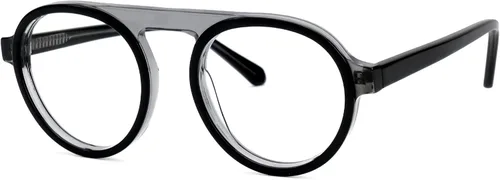 Vista 2 de Zeelool Gafas de aviador para hombre con lente transparente sin receta JGA173695