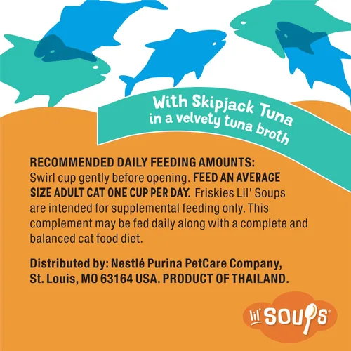 Vista 7 de Purina Friskies Lil' Soups Lil' Grillers & Lil' Slurprises complemento alimenticio para gatos