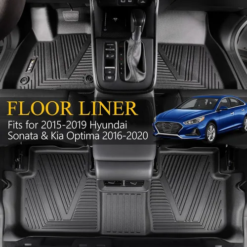 Vista 191 de Tapetes de piso para todo clima y forro de carga con respaldo para Chevrolet Suburban de 7 asientos 2021-2025 / GMC Yukon XL de 7 asientos
