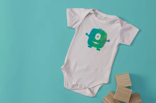 Vista 9 de Cricut Baby Bodysuit Blank, DIY Custom Baby Onesie