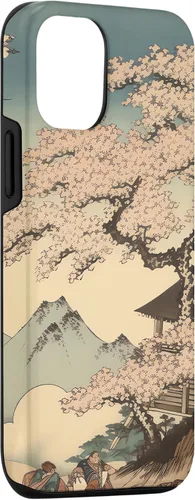 Vista 3 de iPhone 15 Renaissance Rumble Sumo in Blossom Glory Power and Petals Case