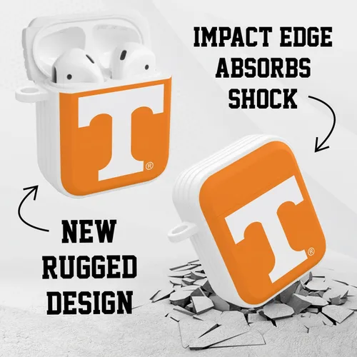 Vista 3 de Tennessee Volunteers HDX - Funda compatible con Apple AirPods Gen 1 y 2 (clásico)