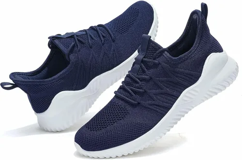 Vista 5 de Tenis de correr para hombre, ligeros, transpirables, informales, suela suave