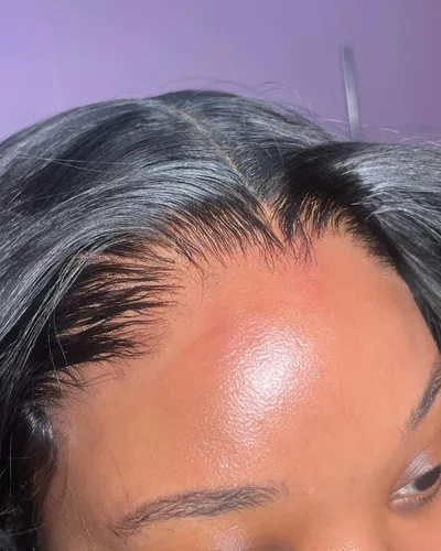 Vista 58 de BEEOS - Peluca frontal encaje HD 13x6 ondas corporales densidad 180% cabello humano nudos decolorados 18 pulgadas