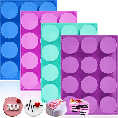 Vista 13 de HKNMTT Moldes de corazón de silicona para el día de San Valentín, 10 formas de conversación de amor, regalos de trufa, tamaño de bocado, molde