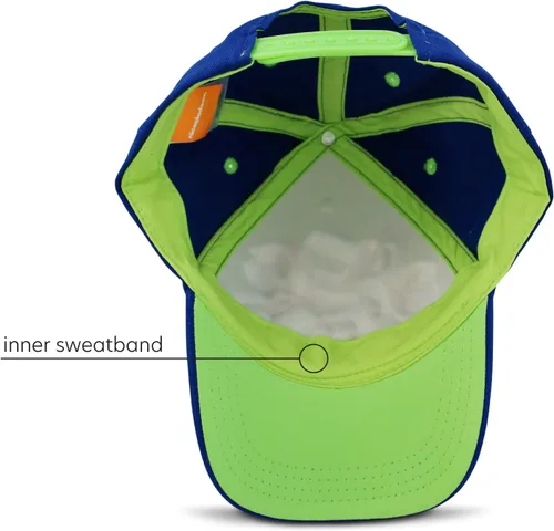 Vista 5 de Nickelodeon Gorra de béisbol de Paw Patrol para niños pequeños, 3D Chase, Marshall, ala curvada de escombros a presión