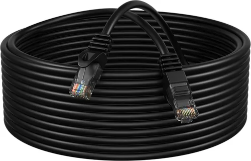 Vista 8 de Cables Direct Online Cable de conexión Ethernet de red Cat6 de 30 pies, cable de Internet de 550 Mhz, compatible con Cat5, para PC, módem