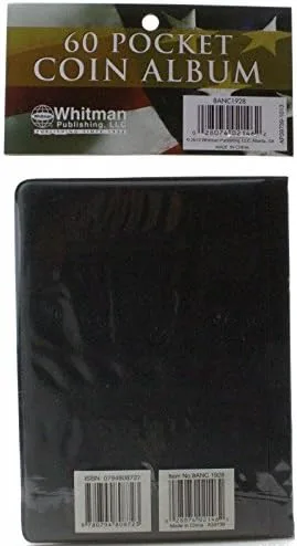 Vista 2 de 60 Pocket - Álbum de monedas HE Harris, Hold Mylar o Flips