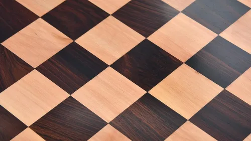 Vista 6 de CHESSBAZAAR Juego de mesa de ajedrez de 21", tablero de ajedrez de madera solo en palisandro indio - cuadrado de 2.165 in