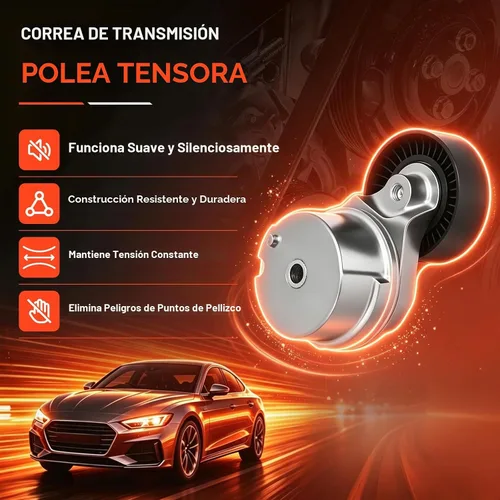 Vista 3 de BR3Z6B209H Conjunto de tensores de correa 2011-2021 para Ford F150 2011-2016 Mustang 5.0L