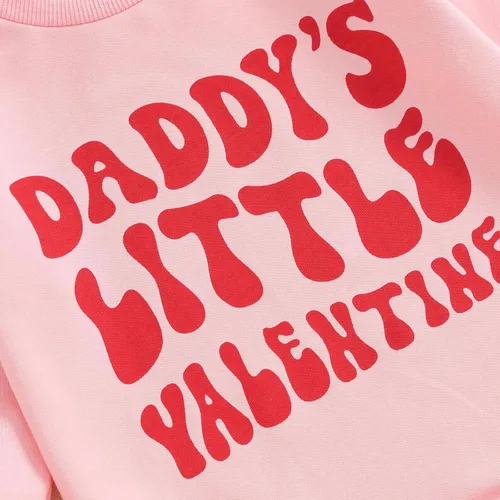 Vista 64 de SOLILOQUY Traje de manga larga con cuello redondo para el primer día de San Valentín para bebé niño y niña, mameluco de corazón de amor