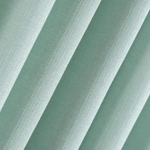 Vista 9 de Cortinas de lino sintético, 2 paneles de 50 pulgadas de ancho (tamaño personalizado, para pedidos personalizados), 17 opciones