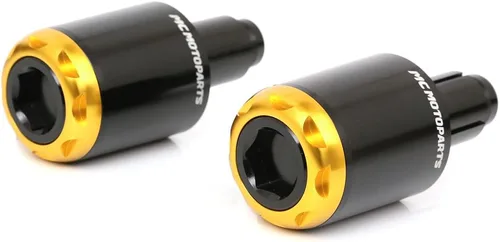 Vista 6 de mshine CNC Bar End Pesos para Yamaha Xmax 300 2017 – 2018, Negro