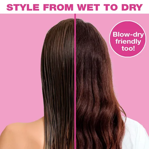 Vista 5 de The Knot Dr. hair brush by Conair - Cepillo desenredante - Elimina nudos y enredos en cabello húmedo o seco - Cepillos para el cabello para mujer