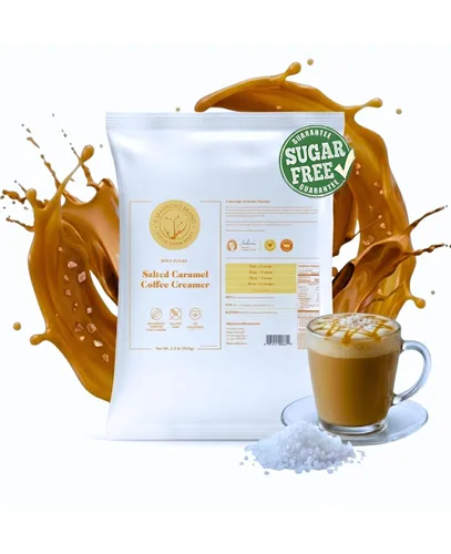 Vista 14 de 5 SPARROWS - Crema de café saludable sin azúcar (chocolate blanco) - Endulzada con stevia, cero azúcar, mezcla de bebida saborizada apta para dieta