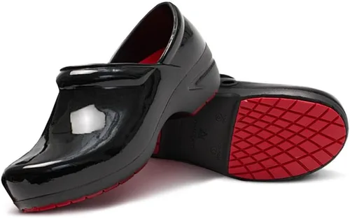 Vista 2 de Anywear SR Angel - Zuecos de enfermería, zapatos de trabajo antideslizantes para mujeres y hombres, zapatos de lactancia acolchados antideslizantes