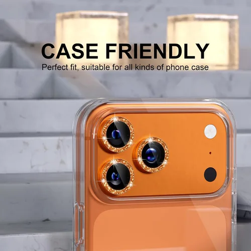 Vista 254 de Choiche Compatible para iPhone 16 Pro/iPhone 16 Pro Max Protector de Lente de Cámara, Vidrio Templado 9H Protector de Pantalla de Cubierta de Cámara